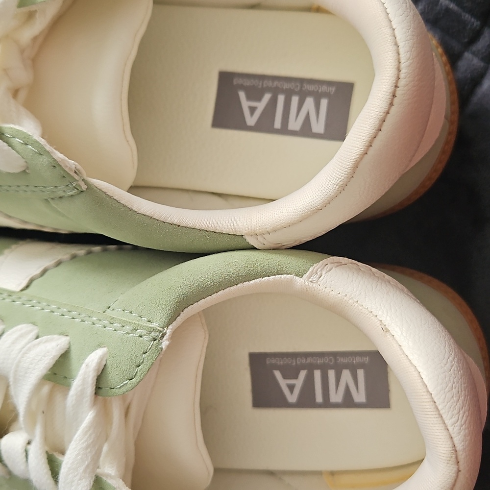 MIA | Sage Green Sneakers|  Ballerinacore, Festival, Normcore | Sz 8 - Picture 3 of 10